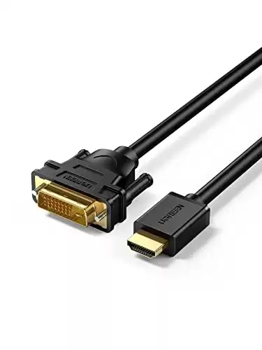 UGREEN Bi-Directional HDMI to DVI-D Cable