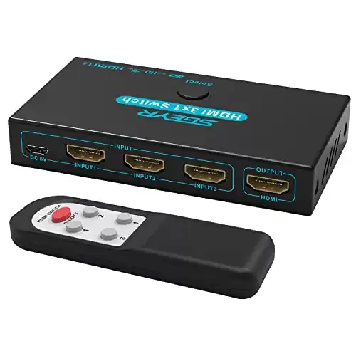 SGEYR 3x1 4K HDMI Switch